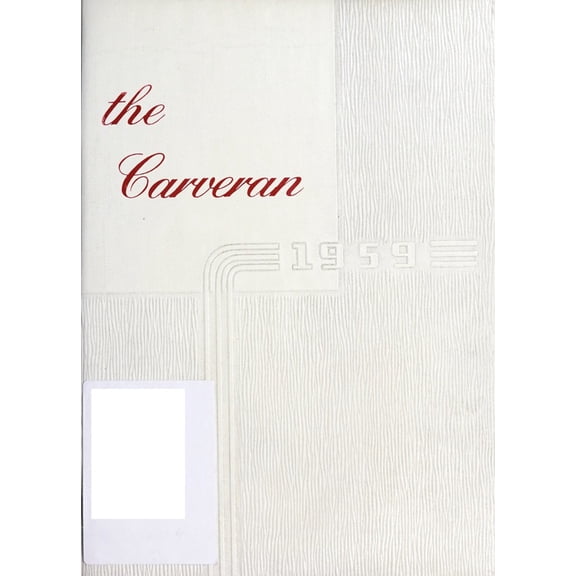 (Custom Reprint) Yearbook: 1959 Carver College - Carveran / Buck Yearbook (Charlotte, NC)