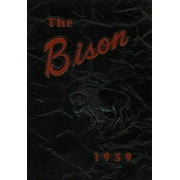 Custom Reprint Yearbook 1959 Clearfield Area High School - Bison Yearbook Clearfield, PA