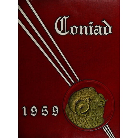 (Custom Reprint) Yearbook: 1959 Cony High School - Coniad Yearbook (Augusta, ME)