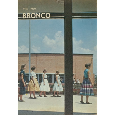 (Custom Reprint) Yearbook: 1959 Denton High School - Bronco Yearbook (Denton, TX)