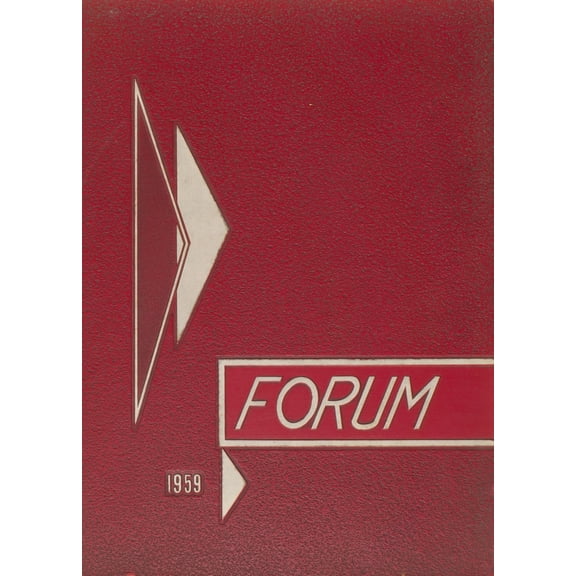 (Custom Reprint) Yearbook: 1959 Fulton High School - Forum Yearbook (Atlanta, GA)