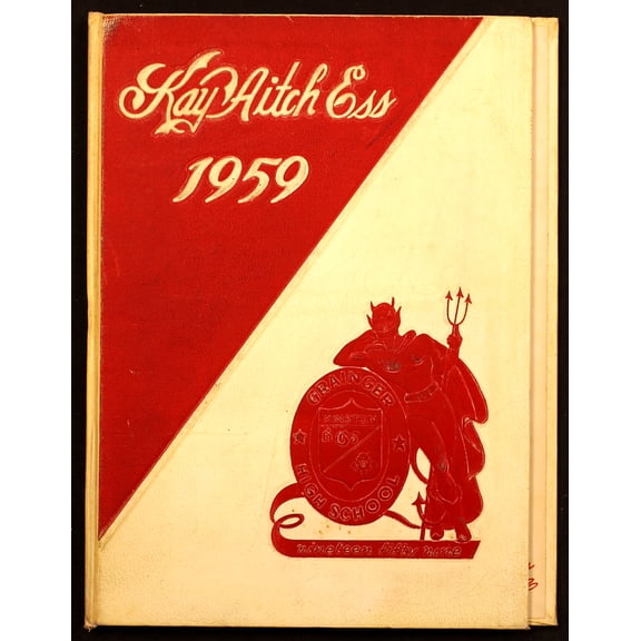 (Custom Reprint) Yearbook: 1959 Grainger High School - Kay Aitch Ess Yearbook (Kinston, NC)