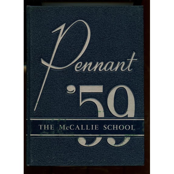 (Custom Reprint) Yearbook: 1959 McCallie High School - Pennant Yearbook (Chattanooga, TN)