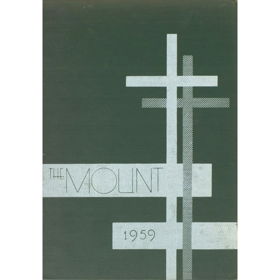 (Custom Reprint) Yearbook: 1959 Mount Saint Joseph Academy - Mount Yearbook (Rutland, VT)