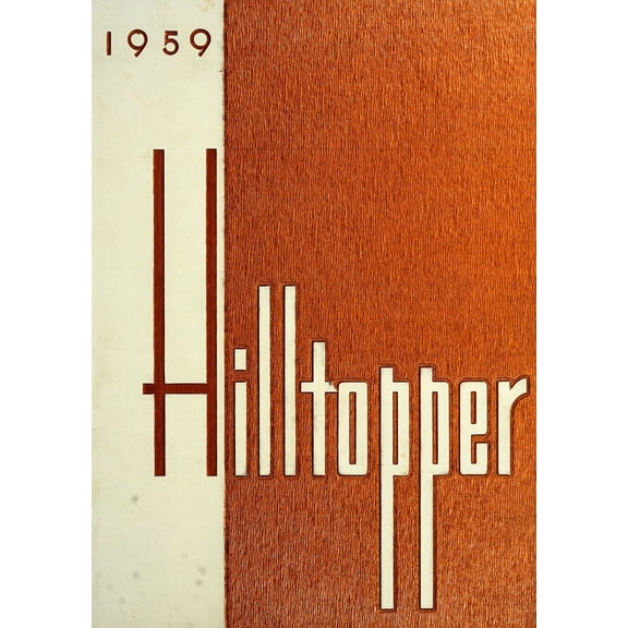 (Custom Reprint) Yearbook: 1959 Thomas Carr Howe Community High School - Hilltopper Yearbook (Indianapolis, IN)