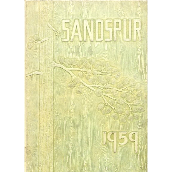 (Custom Reprint) Yearbook: 1959 Valdosta High School - Sandspur Yearbook (Valdosta, GA)