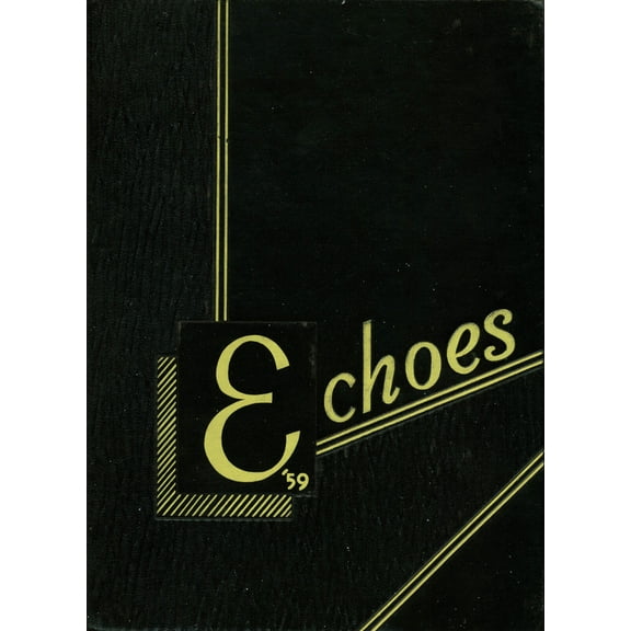 (Custom Reprint) Yearbook: 1959 Warren G Harding High School - Echoes Yearbook (Warren, OH)