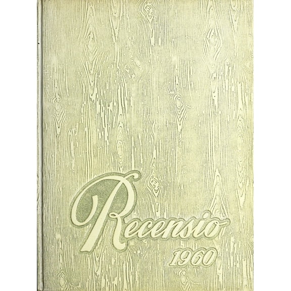 (Custom Reprint) Yearbook: 1960 Rockford College - Recensio / Cupola Yearbook (Rockford, IL)