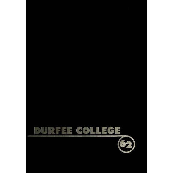 (Custom Reprint) Yearbook: 1962 Bradford Durfee College of Technology - Alethea Yearbook (Fall River, MA)