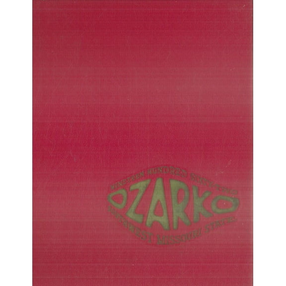 (Custom Reprint) Yearbook: 1962 Missouri State University - Ozarko Yearbook (Springfield, MO)