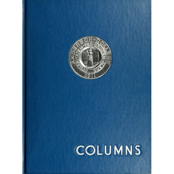 (Custom Reprint) Yearbook: 1964 Anderson College - Columns / Sororian Yearbook (Anderson, SC)