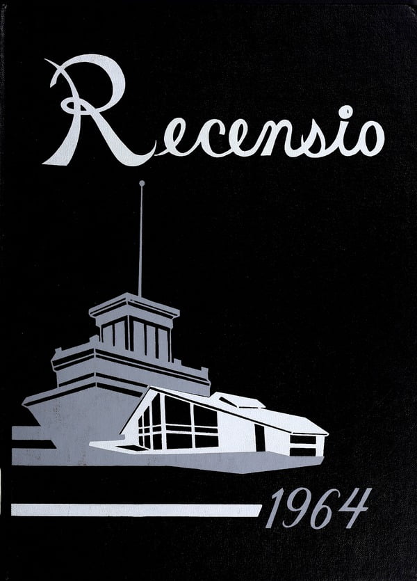 (Custom Reprint) Yearbook 1964 Rockford College Recensio / Cupola