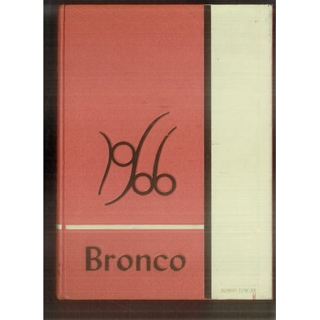 (Custom Reprint) Yearbook: 1966 Denton High School - Bronco Yearbook (Denton, TX)