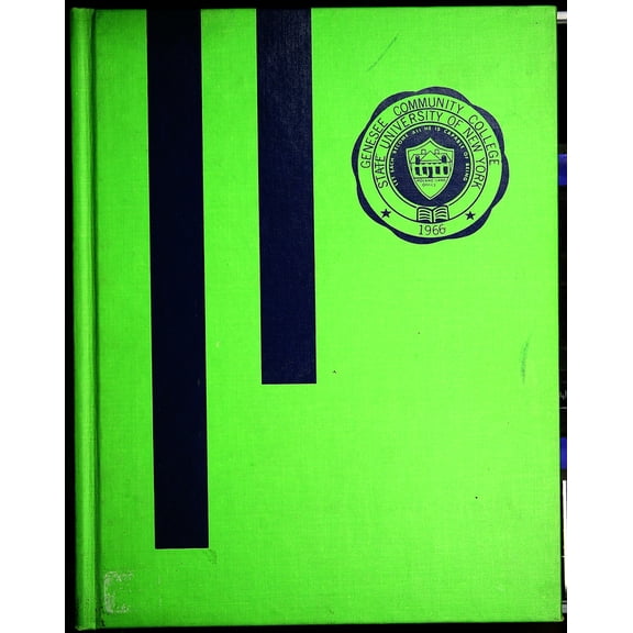 (Custom Reprint) Yearbook: 1966 Genesee Community College - Yearbook (Batavia, NY)