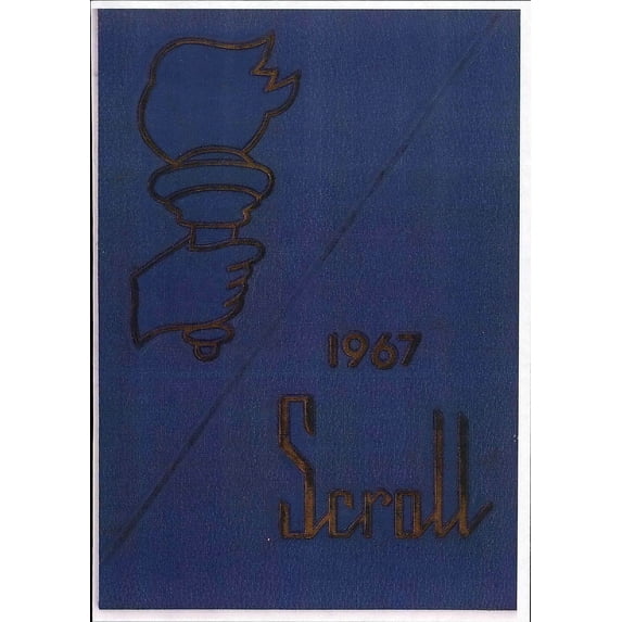 (Custom Reprint) Yearbook: 1967 Berkshire Middle School - Scroll Yearbook (Birmingham, MI)