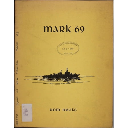 (Custom Reprint) Yearbook: 1969 University of New Mexico NROTC - Mark Yearbook (Albuquerque, NM)