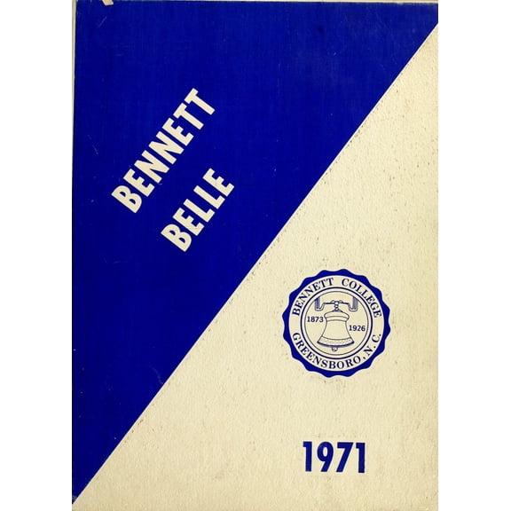 (Custom Reprint) Yearbook: 1971 Bennett College - Belle Yearbook (Greensboro, NC)