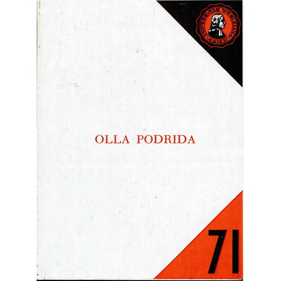 (Custom Reprint) Yearbook: 1971 Wesleyan University - Olla Podrida Yearbook (Middletown, CT)