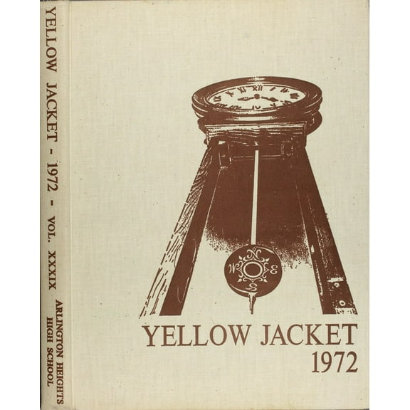 (Custom Reprint) Yearbook: 1972 Arlington Heights High School - Yellow Jacket Yearbook (Fort Worth, TX)