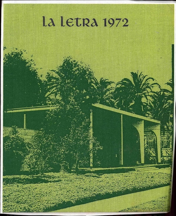 (Custom Reprint) Yearbook 1972 University of Redlands La Letra