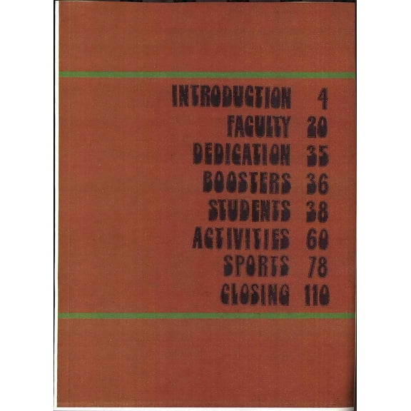 (Custom Reprint) Yearbook: 1973 Indian Hills Community College - Falcon Yearbook (Centerville, IA)