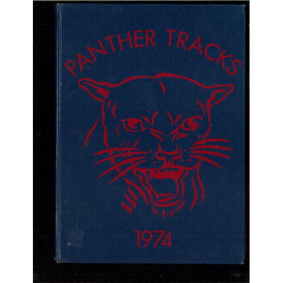 (Custom Reprint) Yearbook: 1974 Porter Middle School - Panther Tracks Yearbook (Austin, TX)