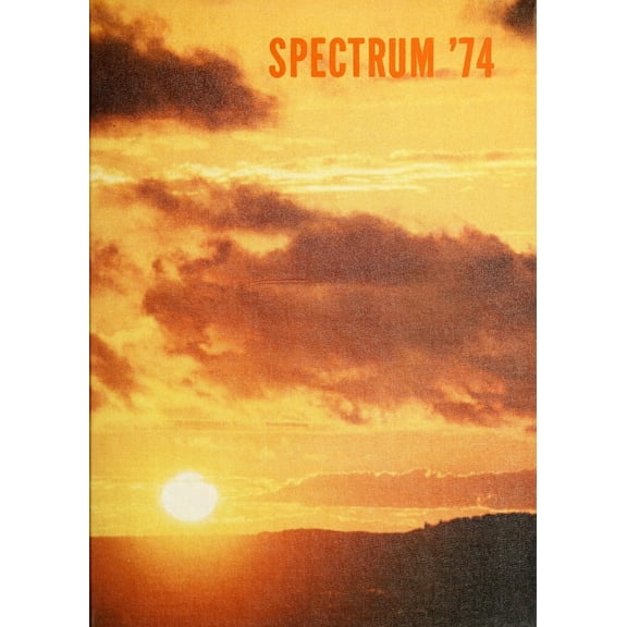 (Custom Reprint) Yearbook: 1974 Rowan Cabarrus Community College - Spectrum Yearbook (Salisbury, NC)