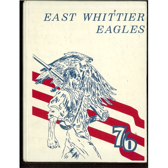 (Custom Reprint) Yearbook: 1976 East Whittier Middle School - Eagle Yearbook (Whittier, CA)