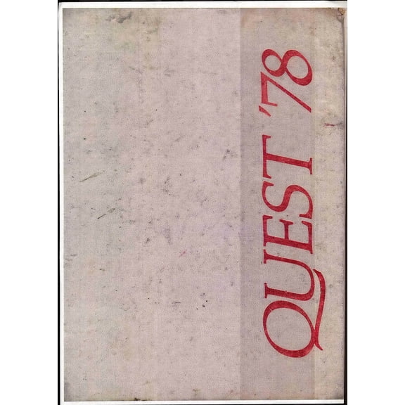 (Custom Reprint) Yearbook: 1978 Arroyo Seco Junior High School - Quest Yearbook (Valencia, CA)