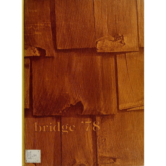 (Custom Reprint) Yearbook: 1978 Cleveland Community College - Bridge Yearbook (Shelby, NC)