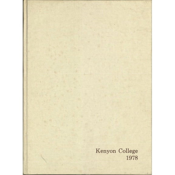 (Custom Reprint) Yearbook: 1978 Kenyon College - Reveille Yearbook (Gambier, OH)