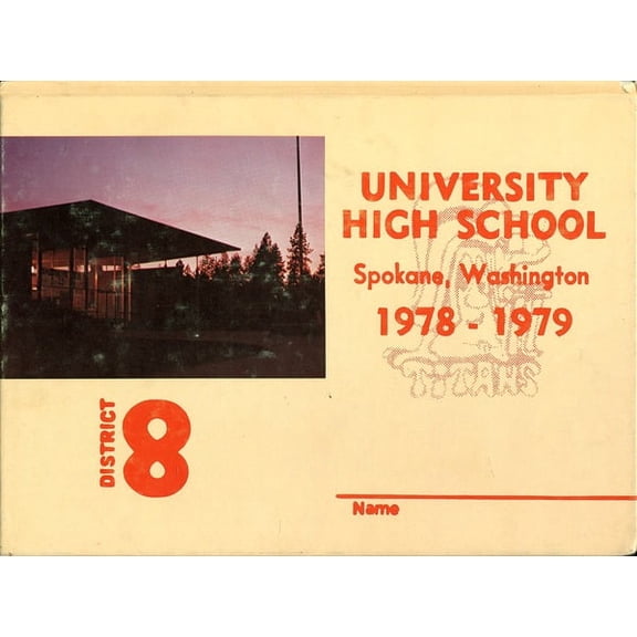 (Custom Reprint) Yearbook: 1979 University High School - Kronos Yearbook (Spokane, WA)