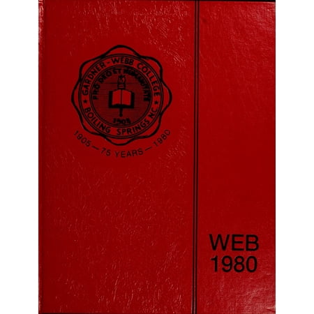 (Custom Reprint) Yearbook: 1980 Gardner Webb University - Web / Anchor Yearbook (Boiling Springs, NC)