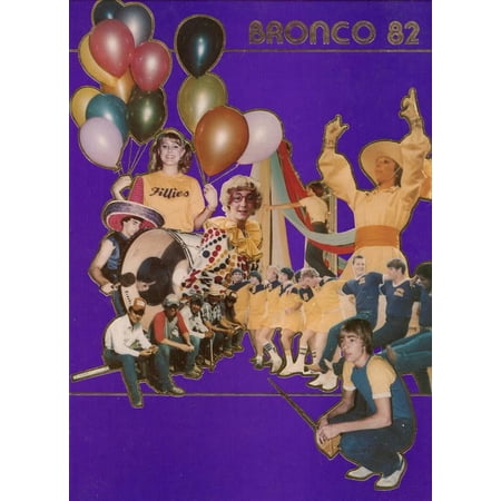 (Custom Reprint) Yearbook: 1982 Denton High School - Bronco Yearbook (Denton, TX)