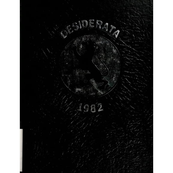 (Custom Reprint) Yearbook: 1982 Flagler College - Desiderata Yearbook (St Augustine, FL)