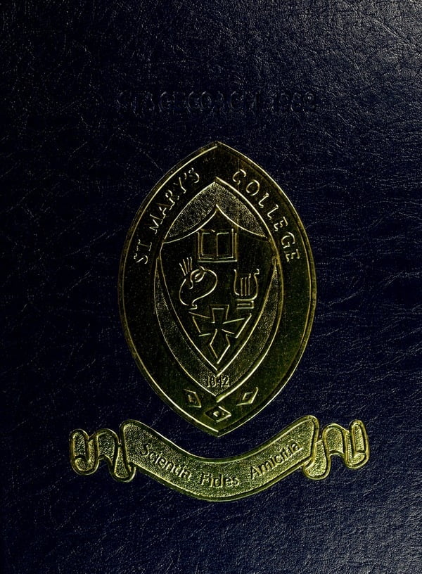 (Custom Reprint) Yearbook 1982 Saint Mary's College Stage Coach