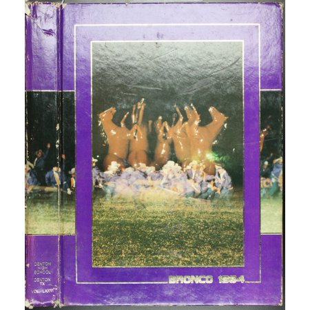 (Custom Reprint) Yearbook: 1984 Denton High School - Bronco Yearbook (Denton, TX)
