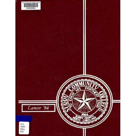 (Custom Reprint) Yearbook: 1984 Surry Community College - Lancer Yearbook (Dobson, NC)