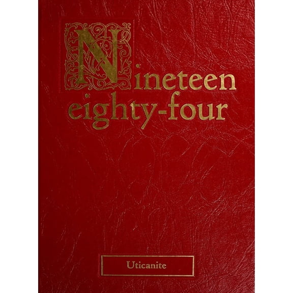 (Custom Reprint) Yearbook: 1984 Utica Junior College - Uticanite Yearbook (Utica, MS)