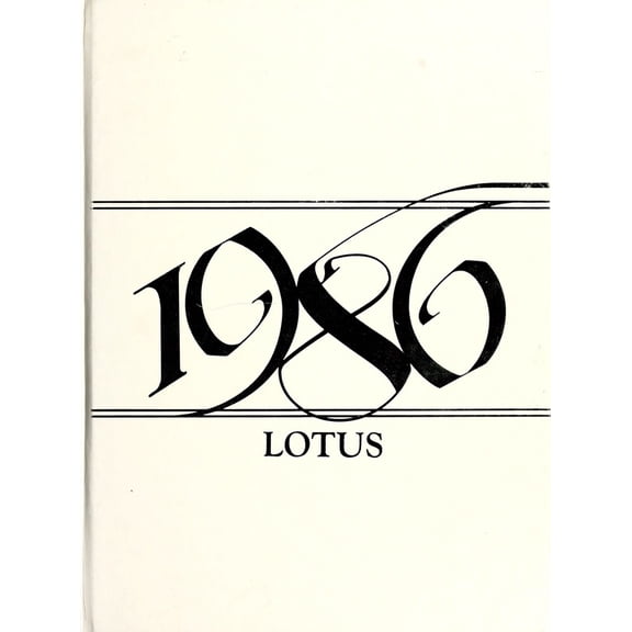 (Custom Reprint) Yearbook: 1986 Peace College - Lotus Yearbook (Raleigh, NC)