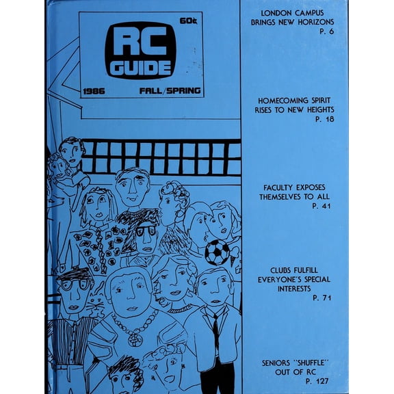 (Custom Reprint) Yearbook: 1986 Rockford College - Recensio / Cupola Yearbook (Rockford, IL)