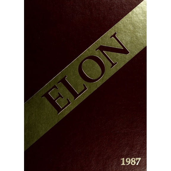 (Custom Reprint) Yearbook: 1987 Elon University - Phi Psi Cli Yearbook (Elon, NC)