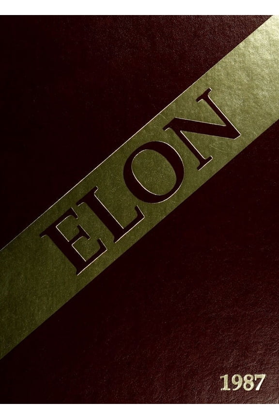 (Custom Reprint) Yearbook: 1987 Elon University - Phi Psi Cli Yearbook (Elon, NC)