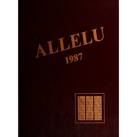 (Custom Reprint) Yearbook: 1987 Trinity Christian College - Allelu Yearbook (Palos Heights, IL)
