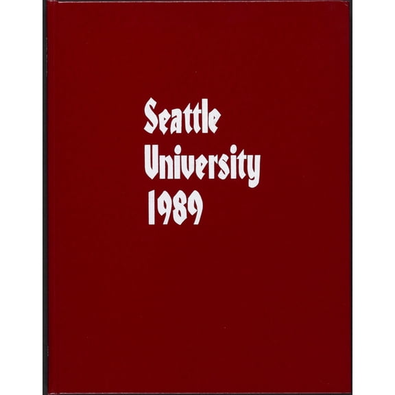(Custom Reprint) Yearbook: 1989 Seattle University - Aegis Yearbook (Seattle, WA)
