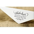 thumbnail image 1 of Custom Return Address Stamp Designer Personalized Rubber Self Inking Stamper By Printtoo, 1 of 1