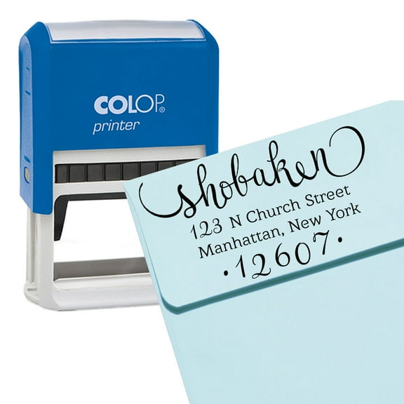 Custom Return Address Stamp Designer Personalized Rubber Self Inking Stamper By Printtoo