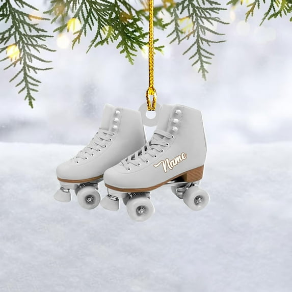 Custom Roller Skate Ornaments 2025 Roller Skate Christmas Ornament Roller Skate Ornaments for Christmas Tree Roller Skate Ornament Gift for Roller Skate Lovers Roller Skates Christmas (RS4) - 3346