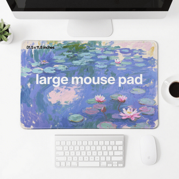 Custom Rubber Mouse Pad Large 12x31.5in - Personalized Desk Mat with Photo/Text/Logo, Non-Slip Base, Waterproof, for Office/Gaming/Home - Customizable Mouse Pad for Keyboard & Accessories