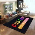 Custom Rug with Logo for Bedroom, Personalized Rugs Add Your Own Photo ...